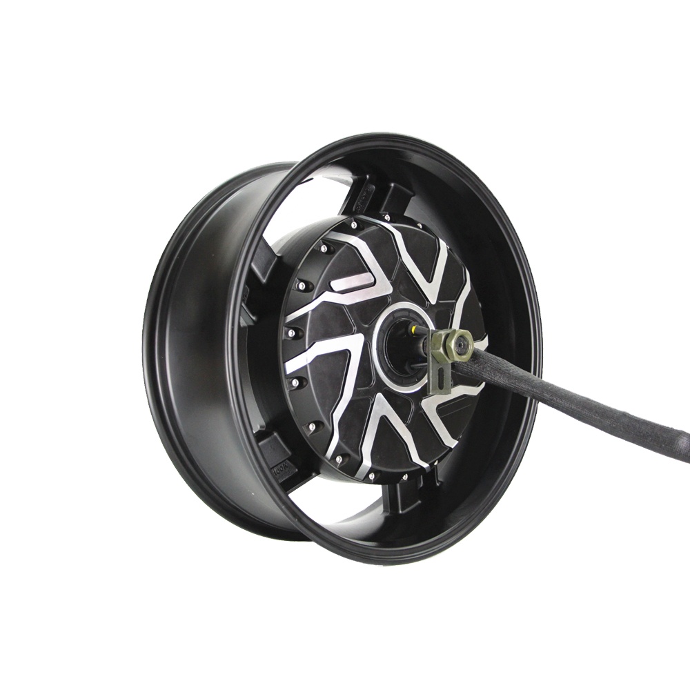 Электродвигатель-редуктор для  – обзор и цена 12000W Electric Motorcycle Hub Motor
